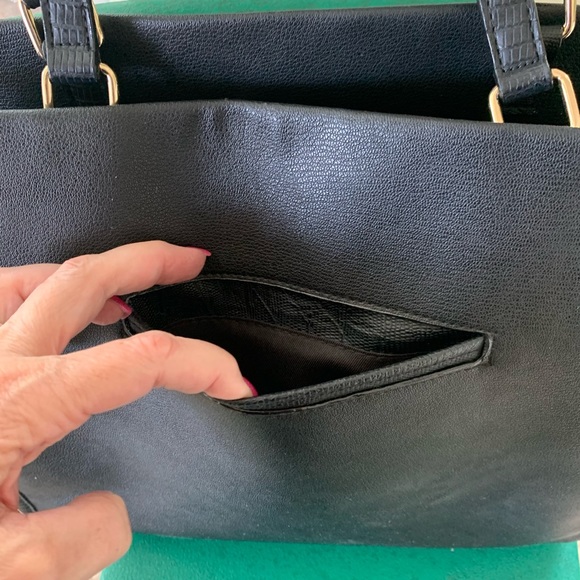 Vegan Leather Tote Bag - Picture 9 of 9
